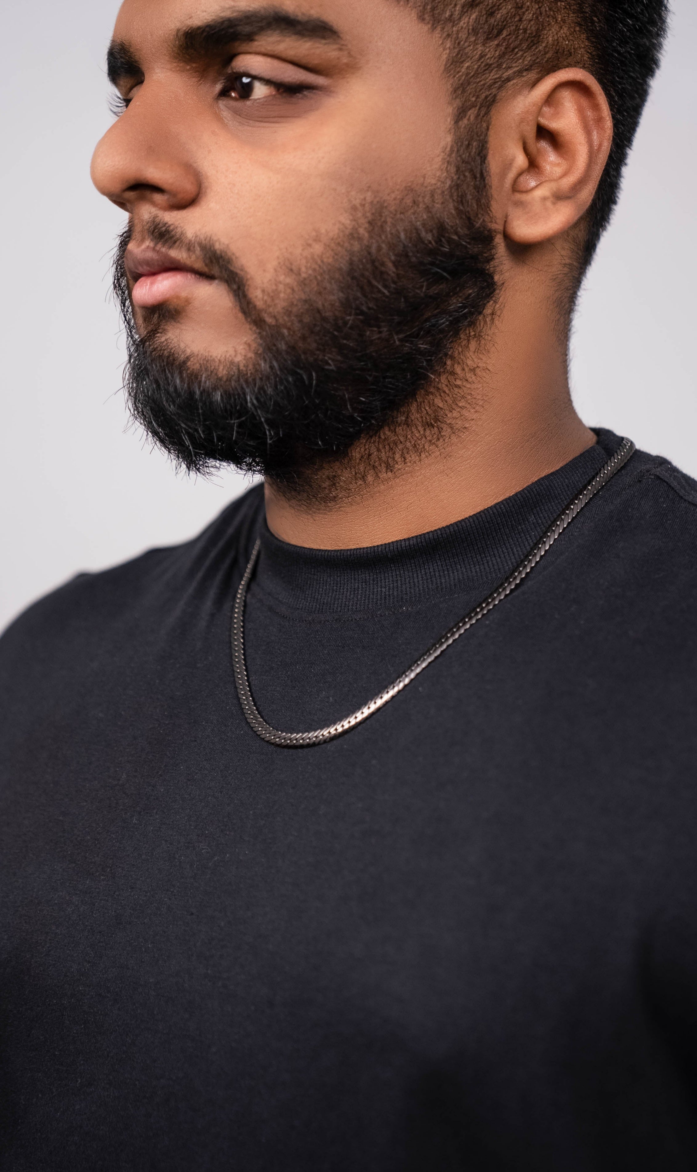 Black Crew Neck Regular Fit T-shirt