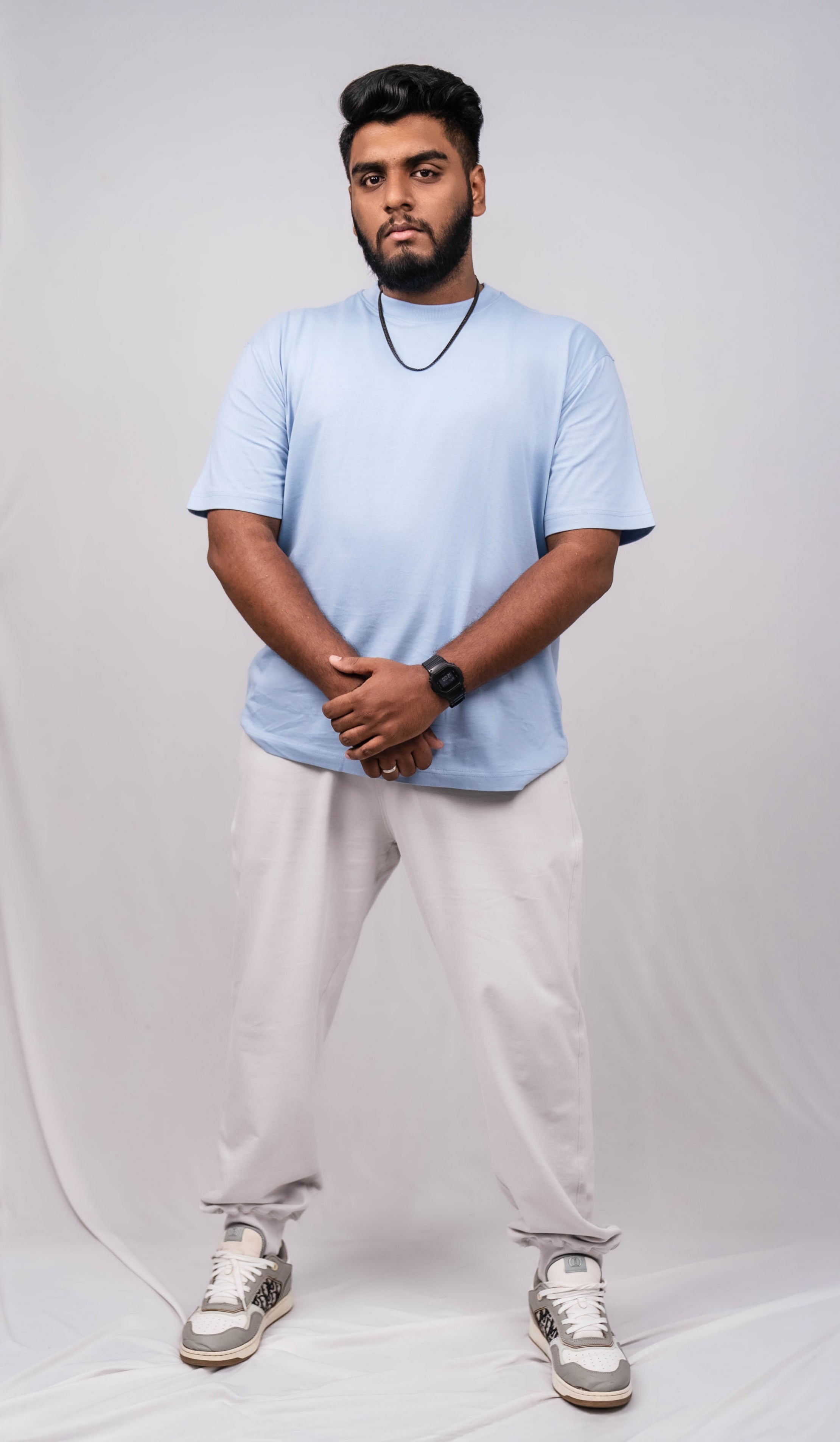 Blue Finch Crew Neck Regular Fit T-shirt