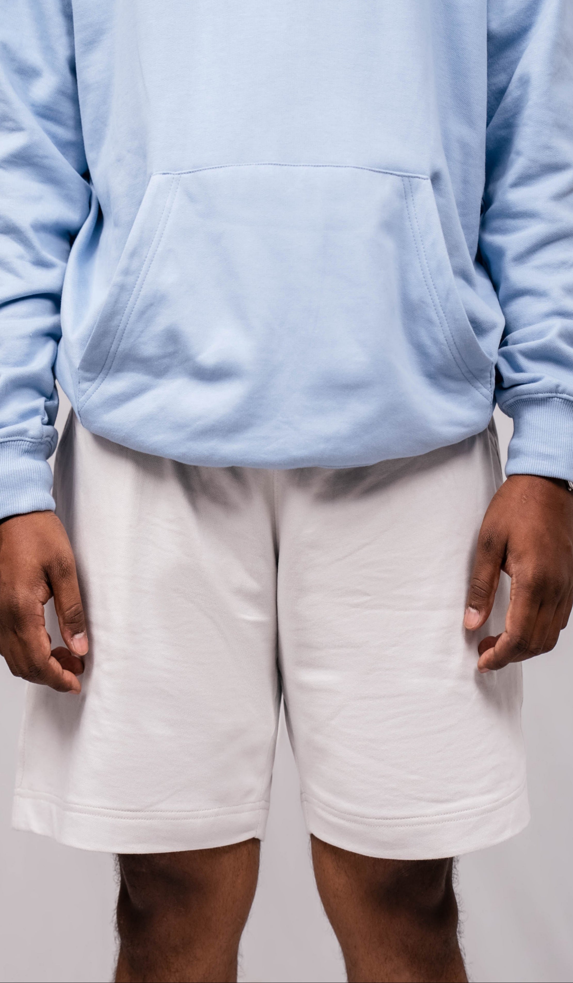 Cloud Grey Regular Fit Shorts