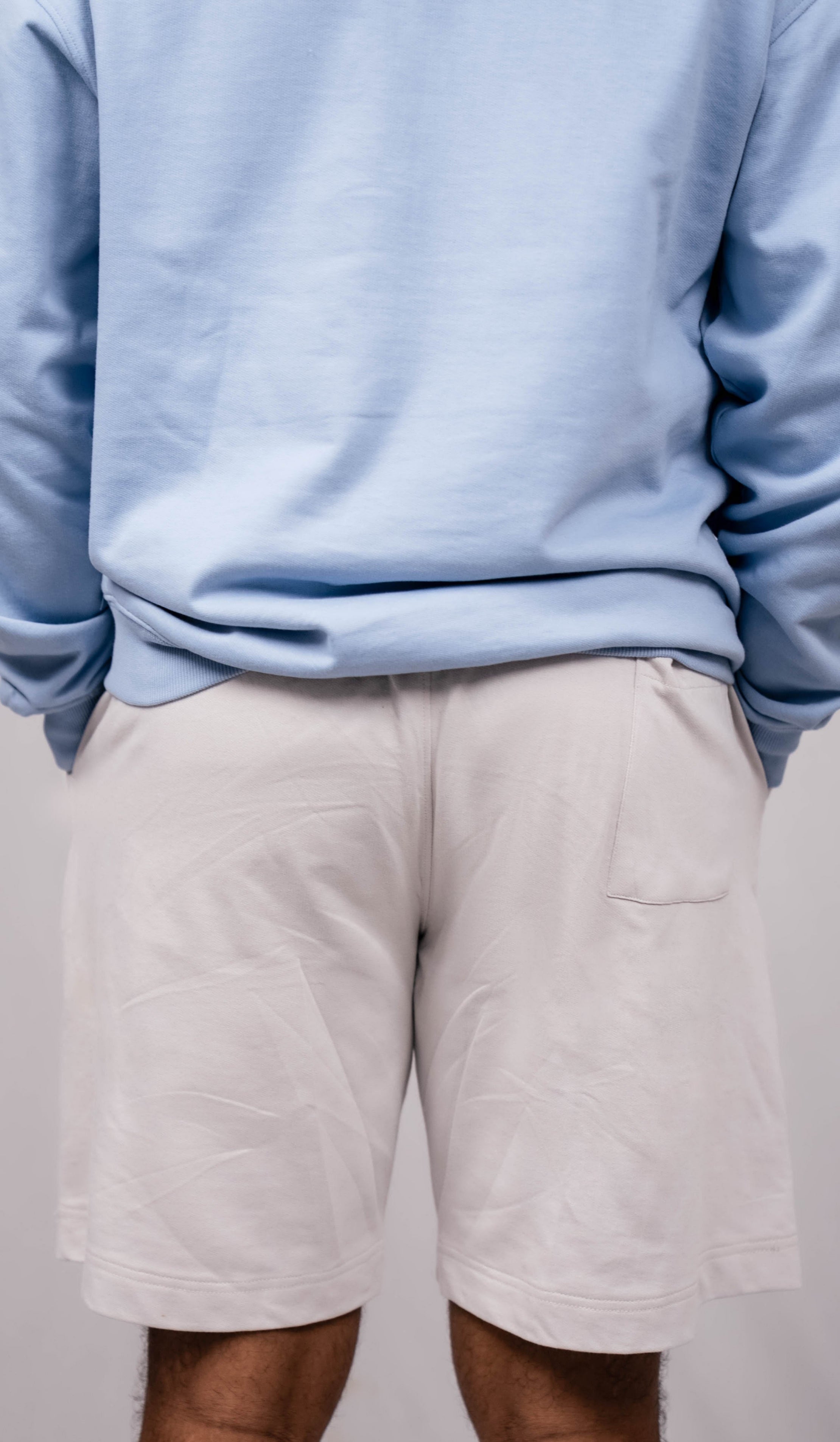 Cloud Grey Regular Fit Shorts