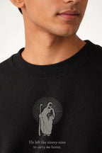 The Good Shepherd Box Fit T-Shirt | Black / White