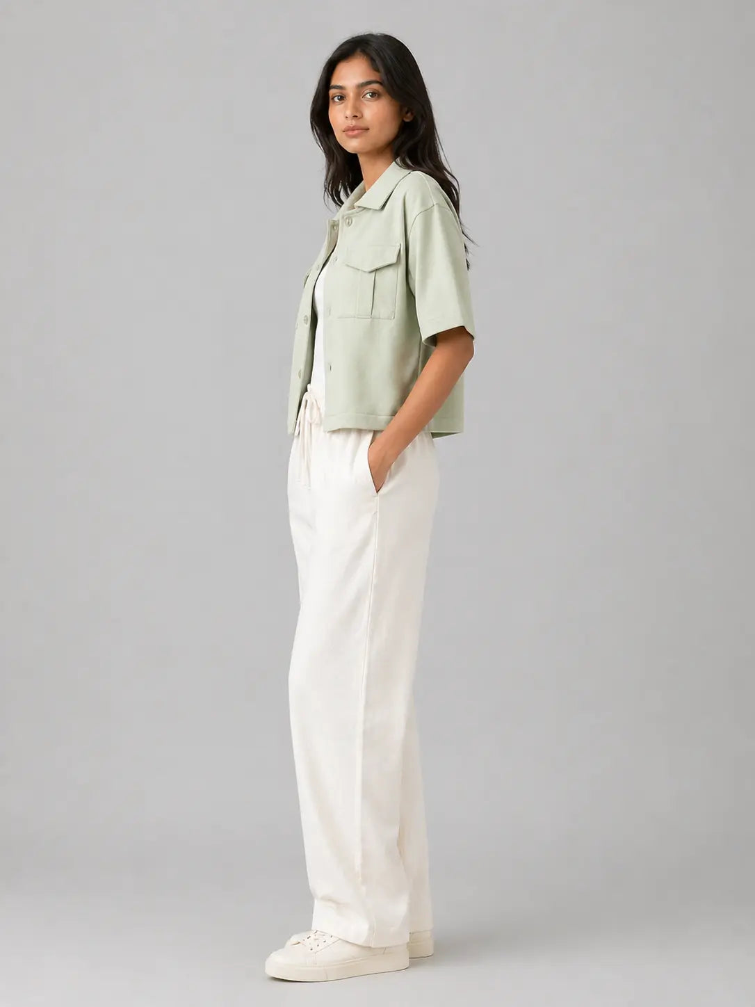 Shacket: Sage Green