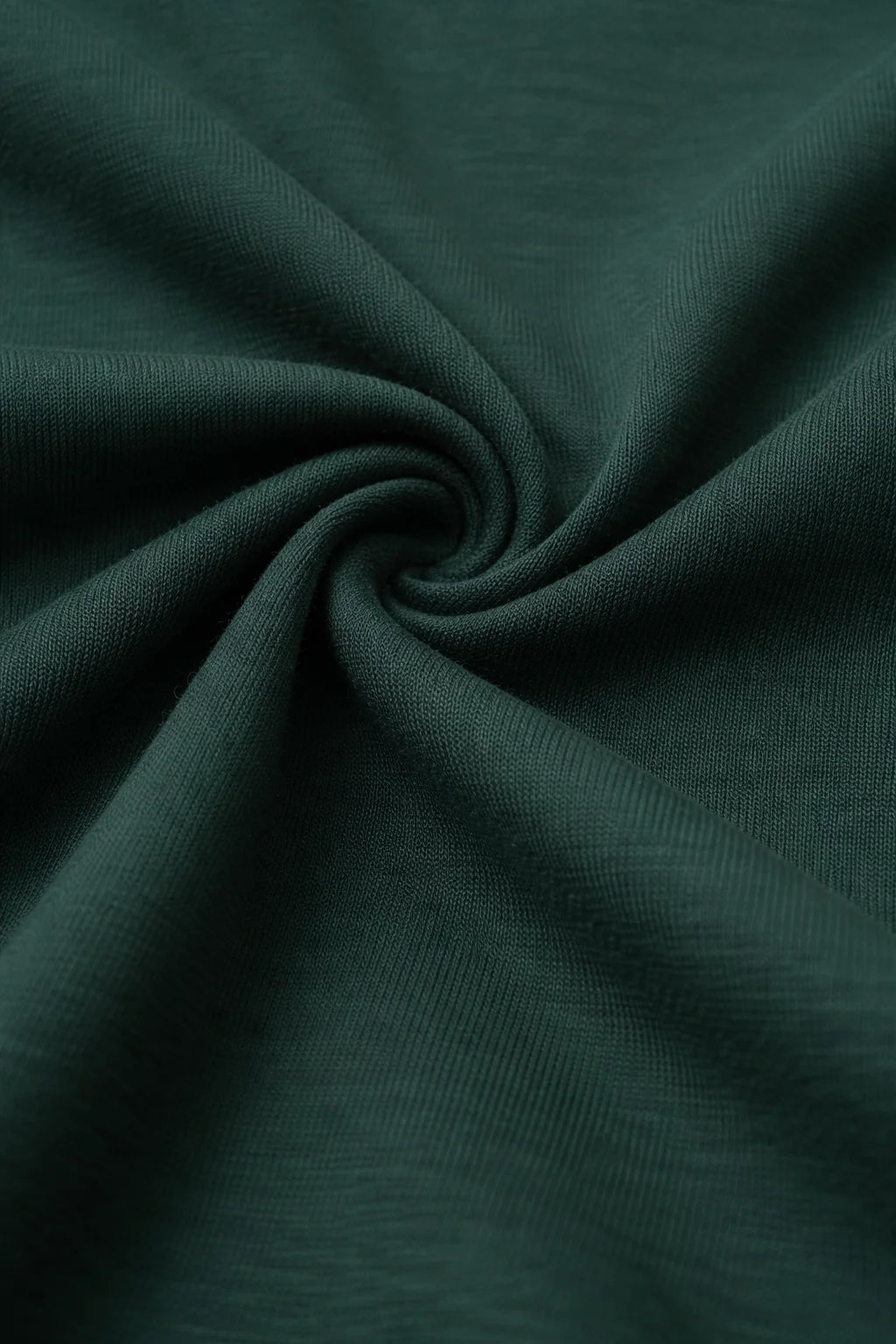 Rain Forest Green Crew Neck Regular Fit T-shirt