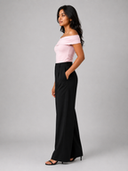 Off Shoulder Top: Peach Pink