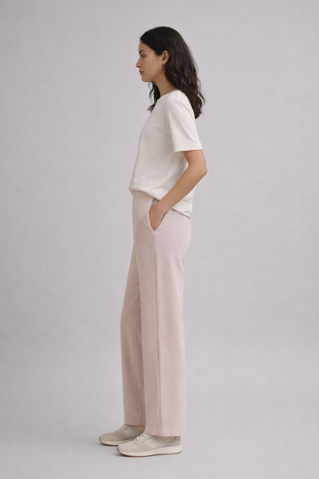 The All Day Ease Pants: Peachy Pink