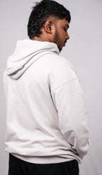 Cloud Grey Oversize Fit Hoodie