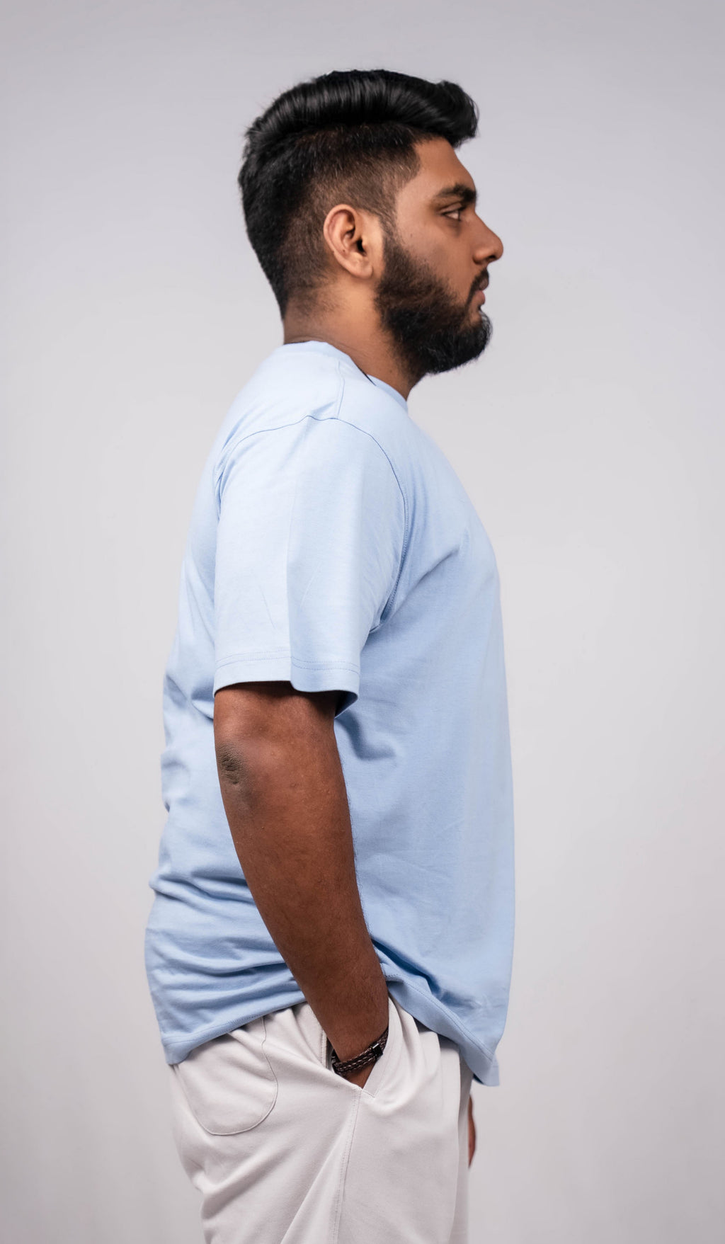 Blue Finch Crew Neck Regular Fit T-shirt