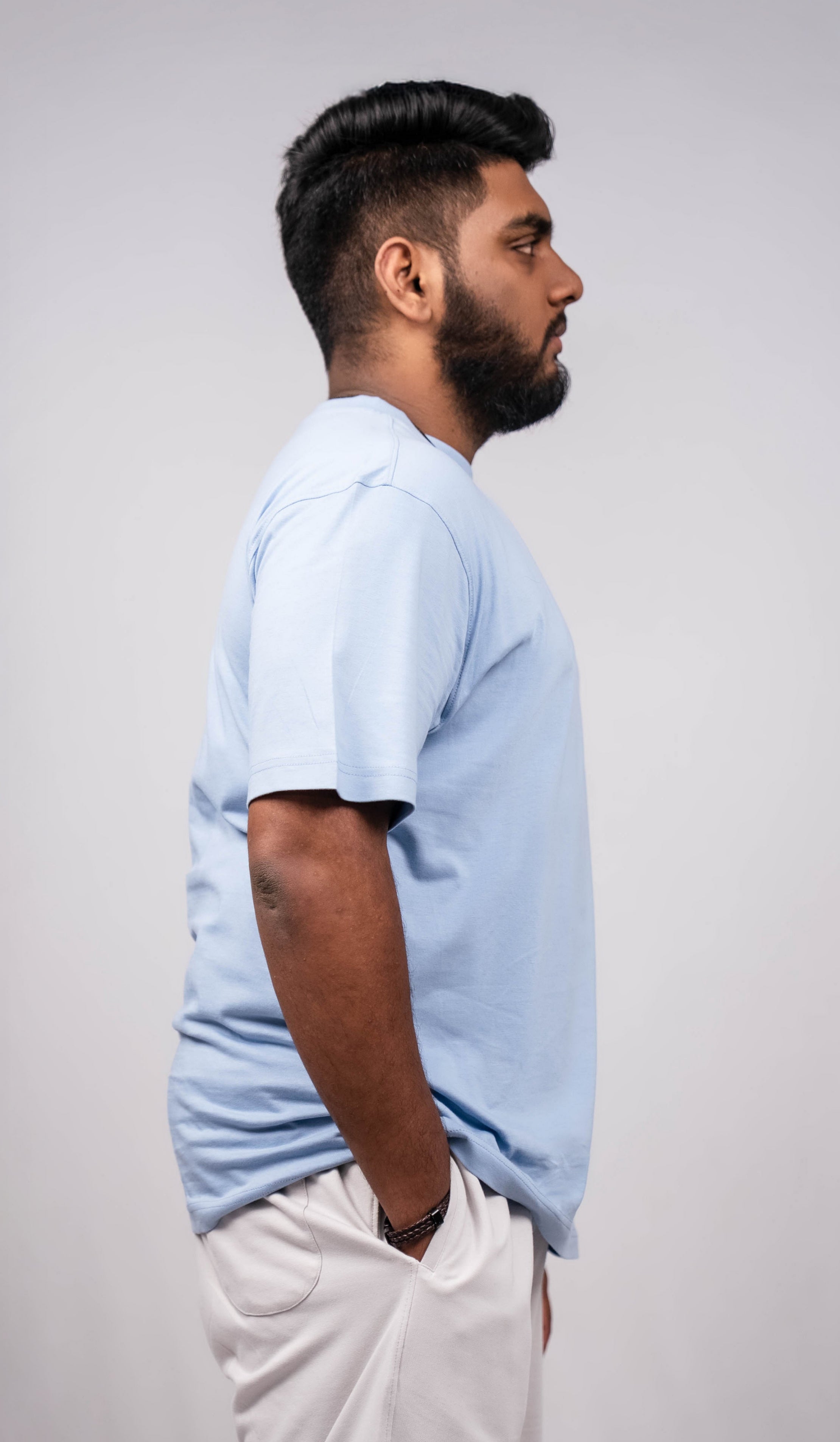 Blue Finch Crew Neck Regular Fit T-shirt