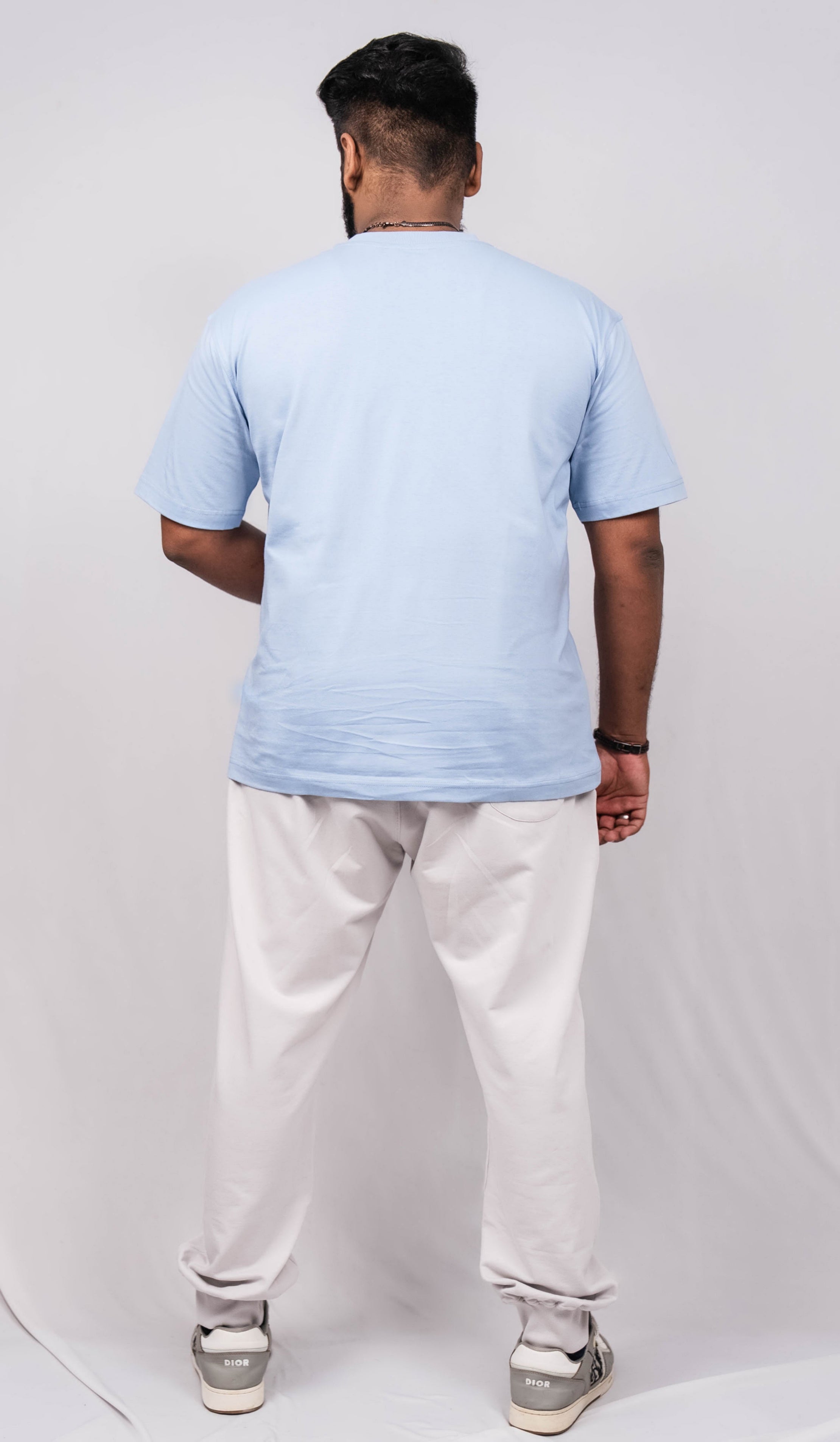 Blue Finch Crew Neck Regular Fit T-shirt