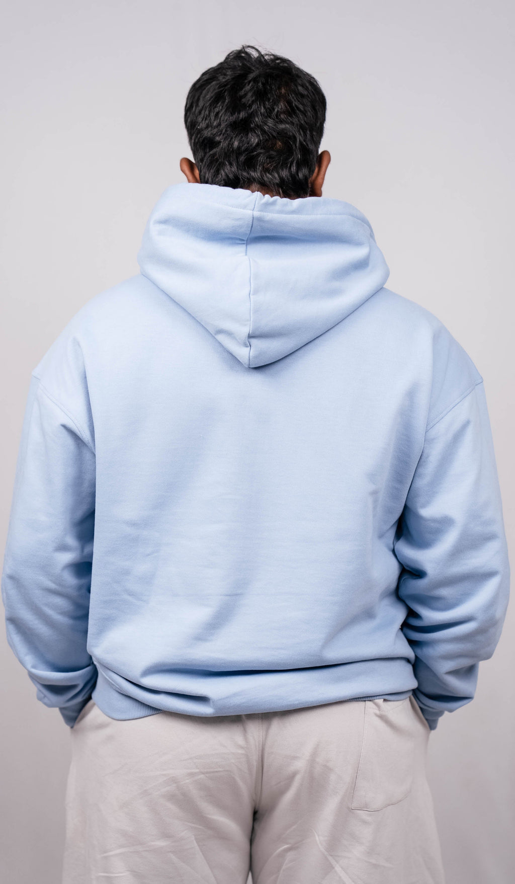 Finch Blue Oversize Fit Hoodie