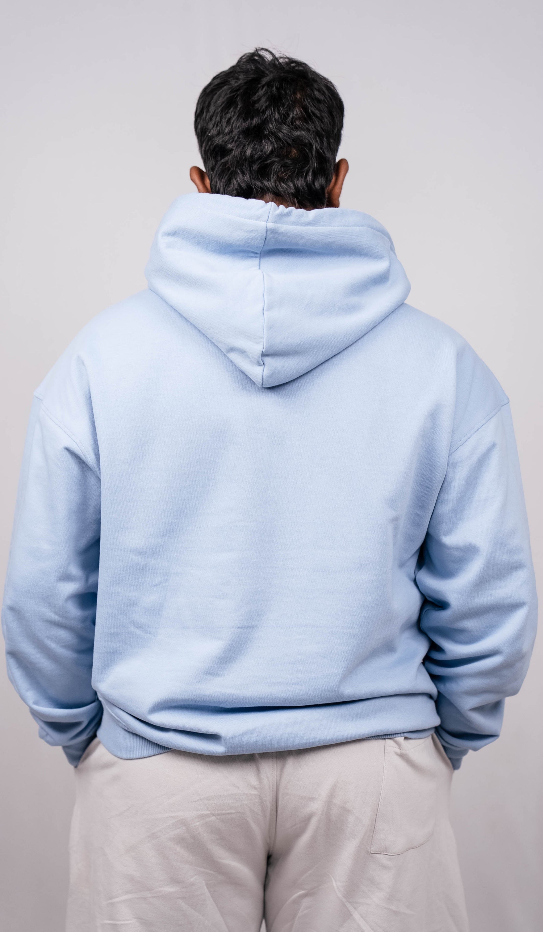 Finch Blue Oversize Fit Hoodie