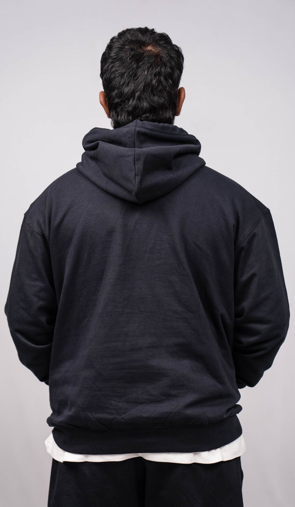 Black Oversize Fit Hoodie