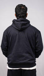 Black Oversize Fit Hoodie