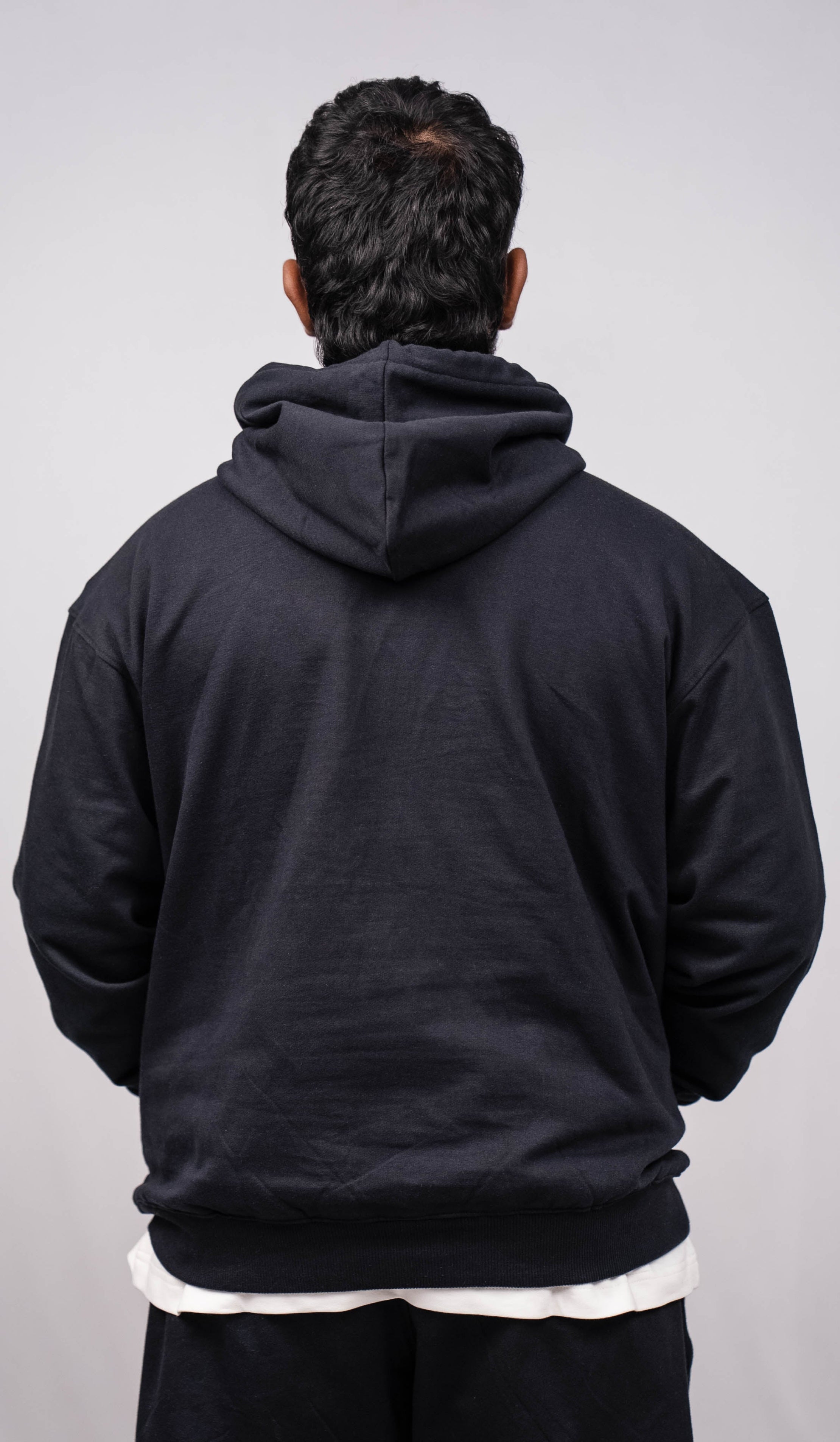 Black Oversize Fit Hoodie