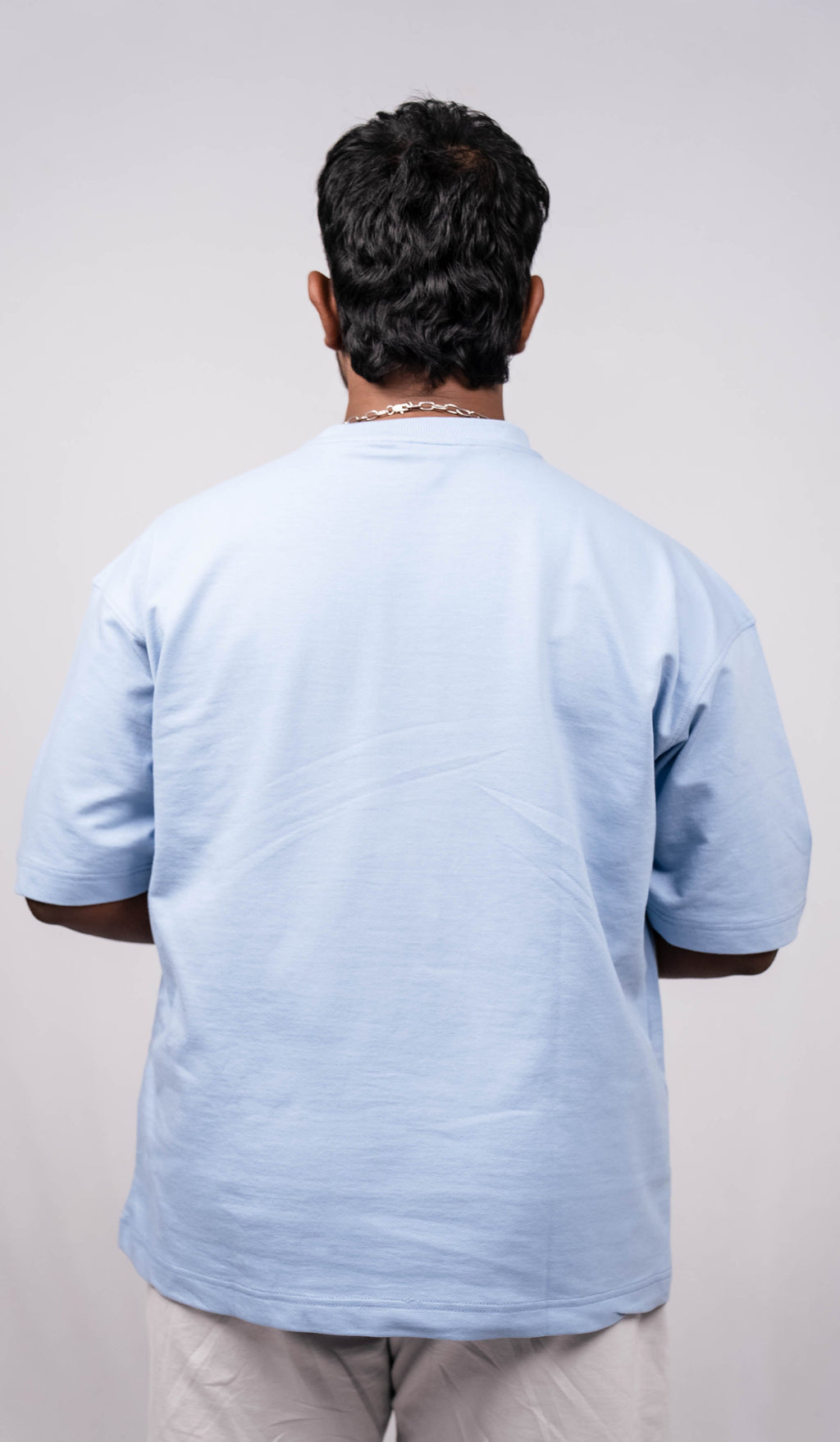 Finch Blue Over Sized Fit T-Shirt