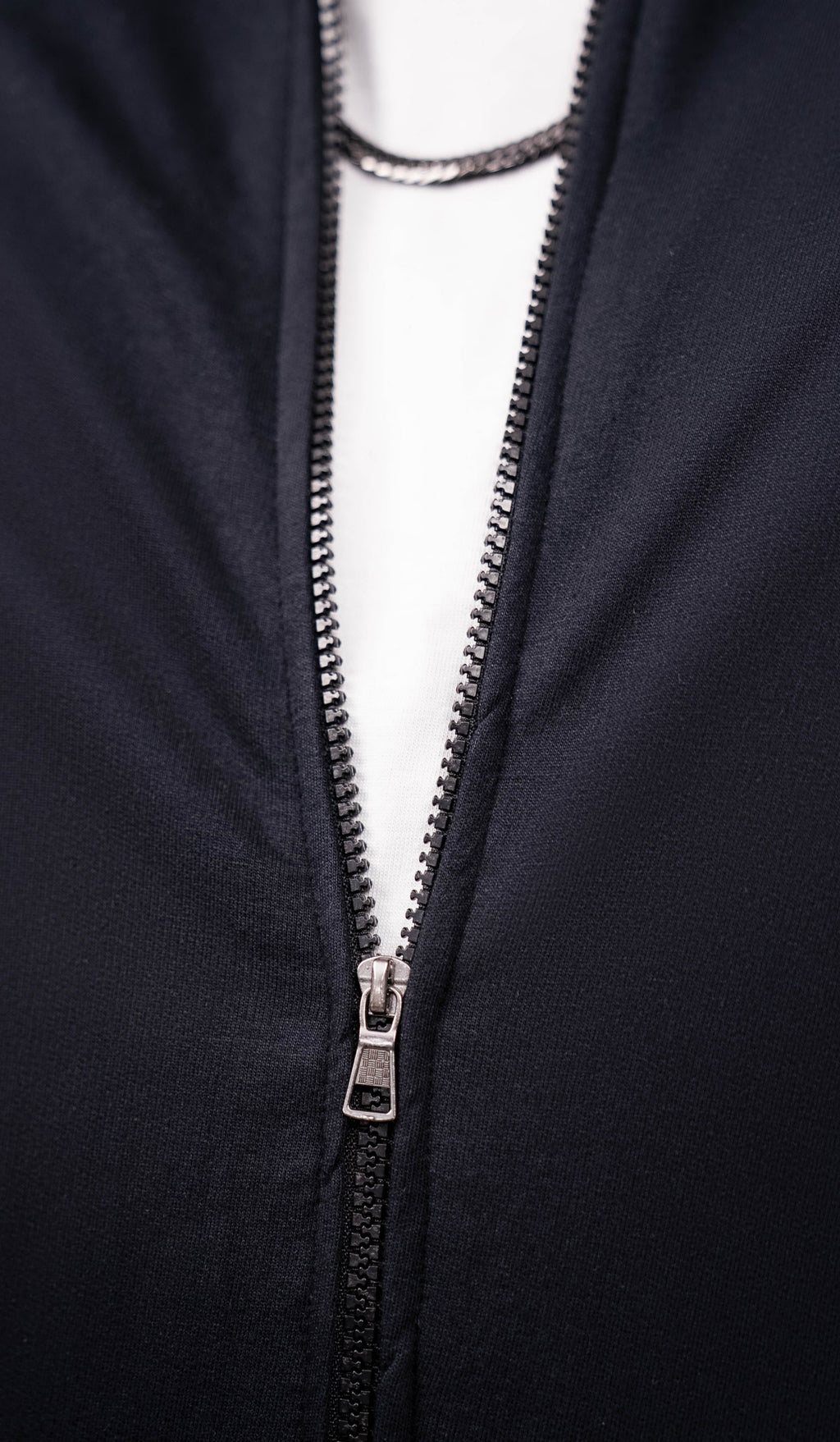 Black Regular Fit Bomber Jacket