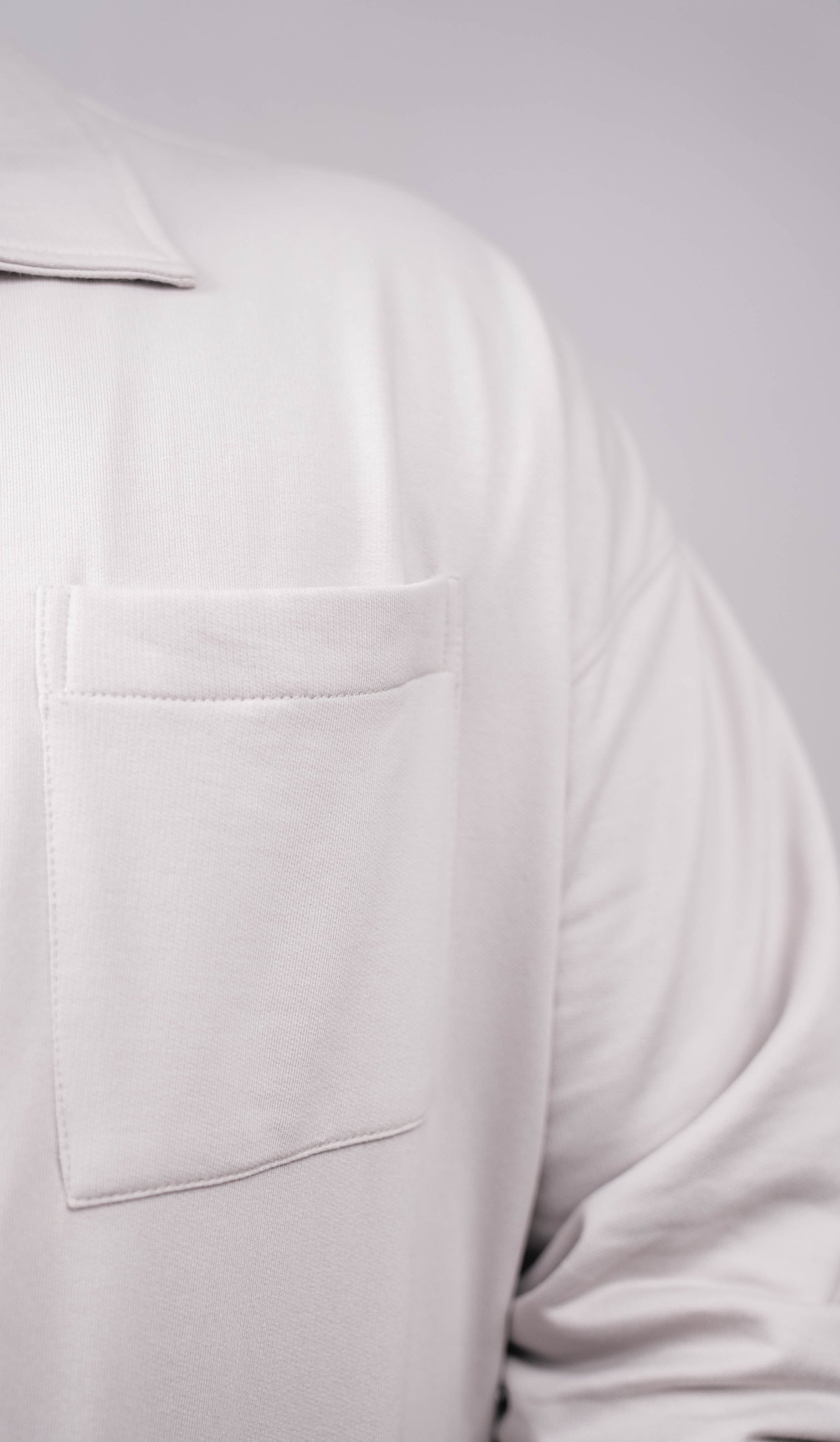 Cloud Grey Regular Fit Shacket