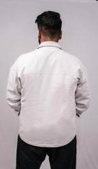 Cloud Grey Regular Fit Shacket