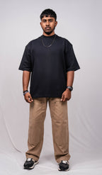 Black Over Sized Fit T-Shirt