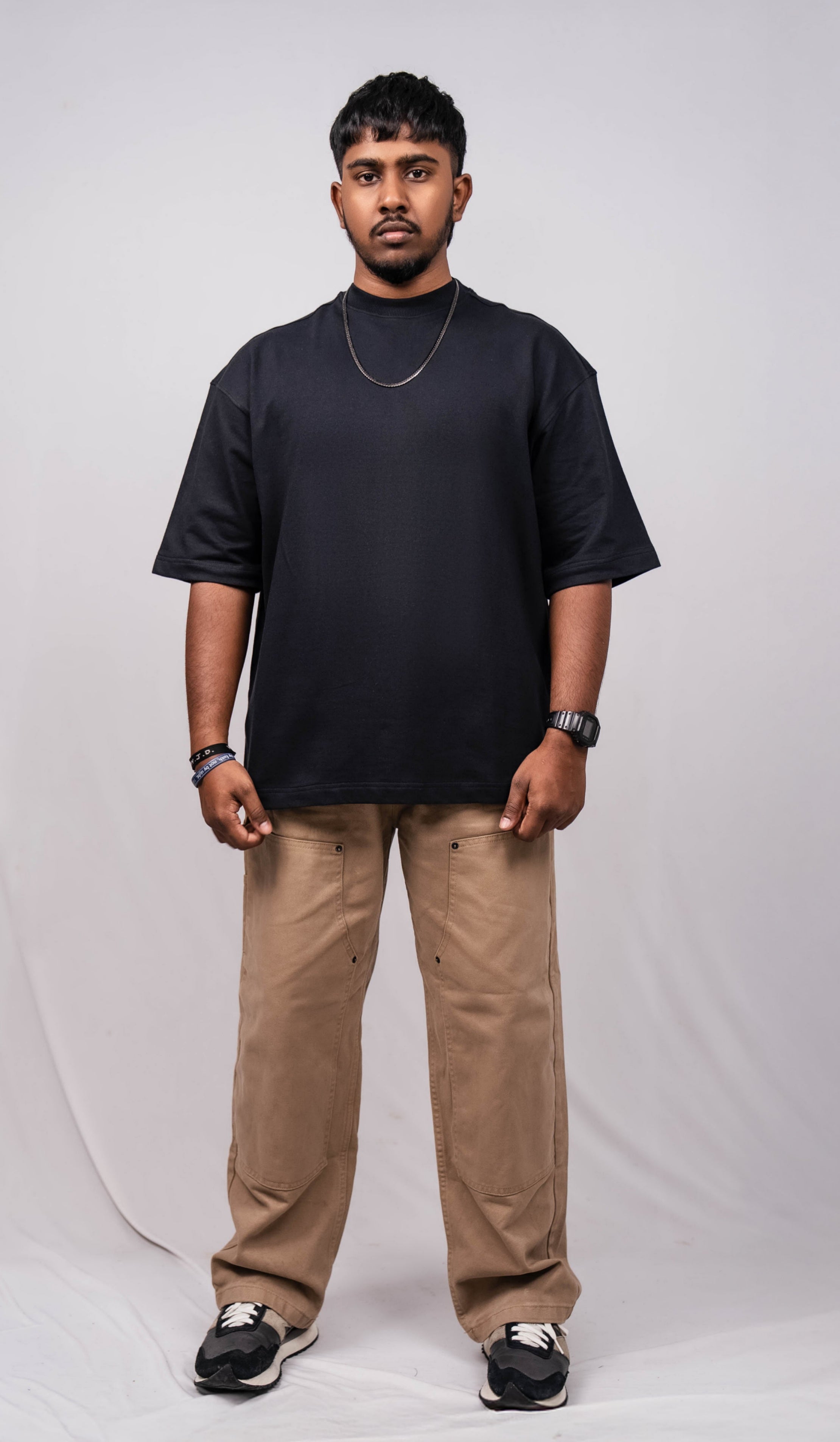 Black Over Sized Fit T-Shirt