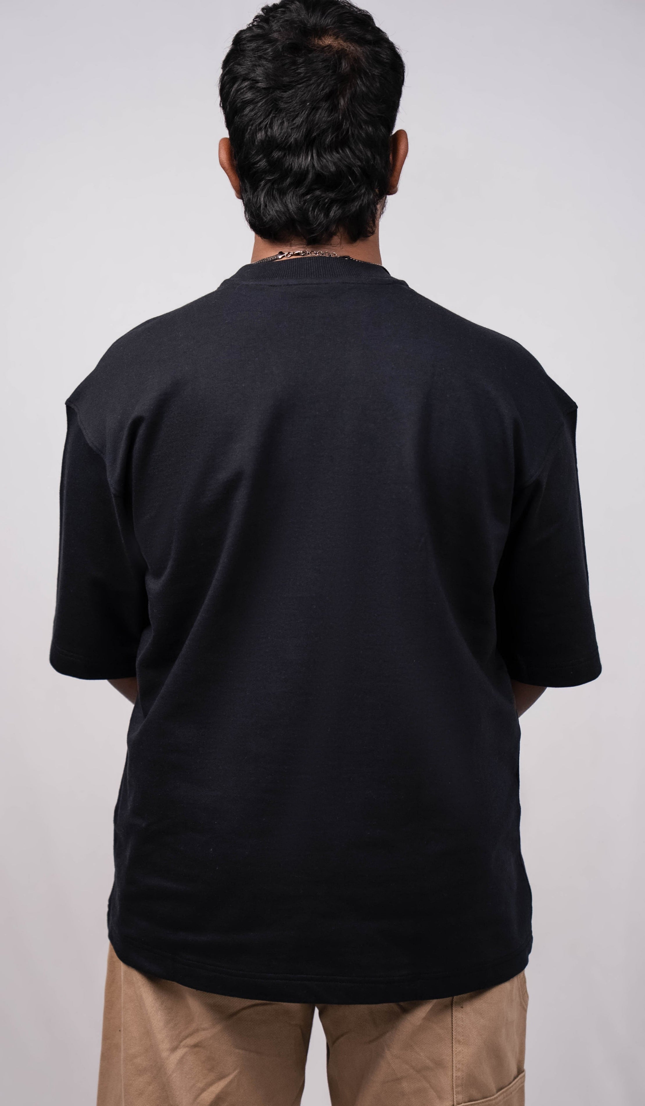 Black Over Sized Fit T-Shirt