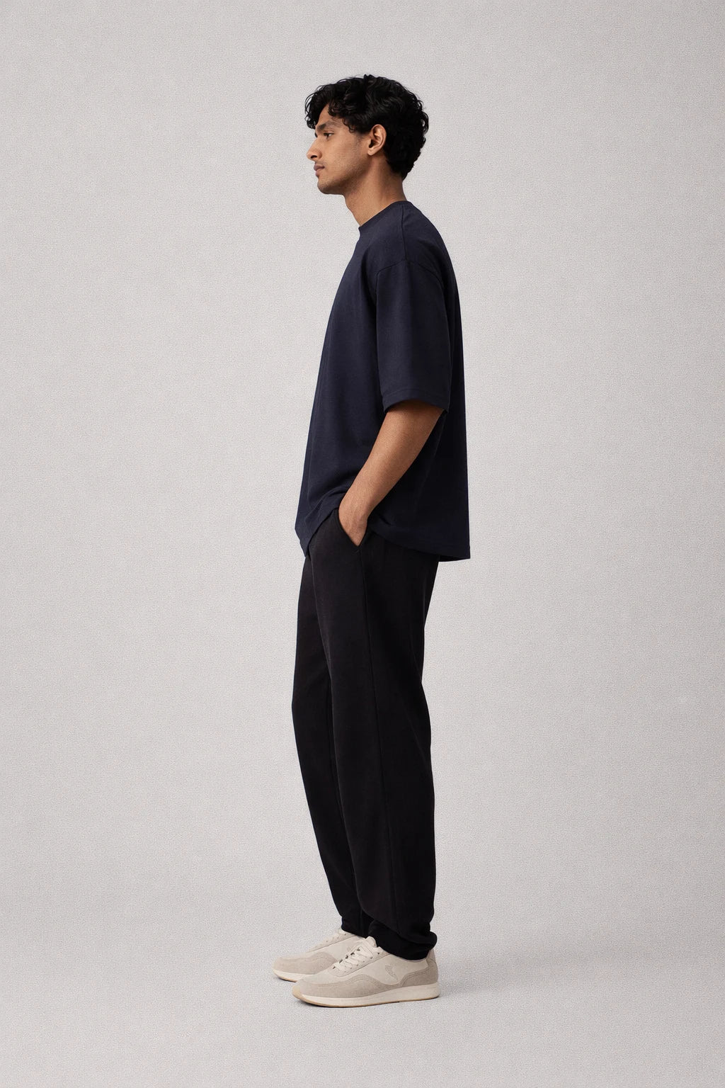 Box Fit T-Shirt: Navy
