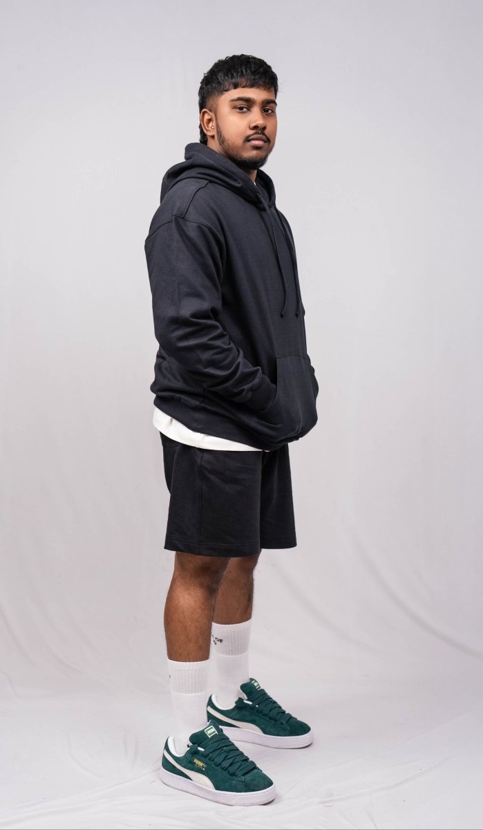 Black Oversize Fit Hoodie - Shop For Asha