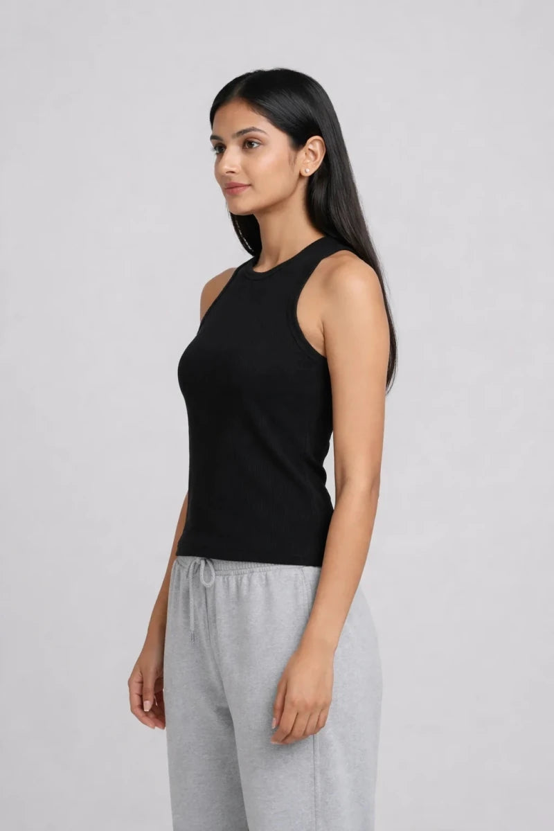 Black Tank Top - Shop For Asha