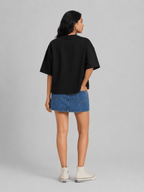 Box Fit T-Shirt: Black - Shop For Asha