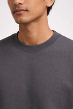 Box Fit T-Shirt: Dark Grey - Shop For Asha