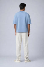 Box Fit T-Shirt: Finch Blue - Shop For Asha