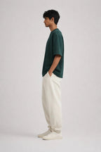 Box Fit T-Shirt: Rain Forest Green - Shop For Asha