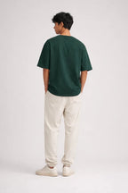 Box Fit T-Shirt: Rain Forest Green - Shop For Asha