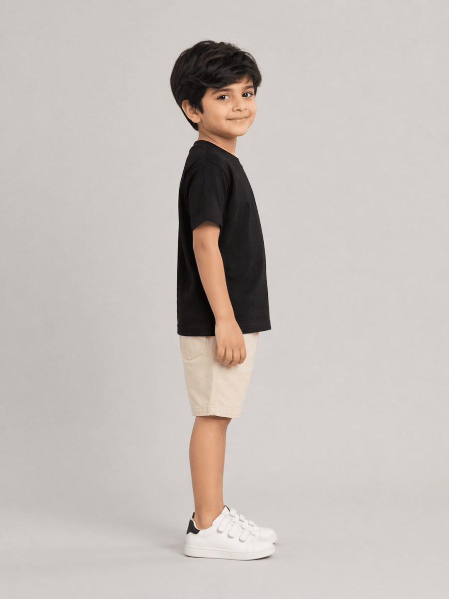 Boys Everyday T-shirt: Black - Shop For Asha