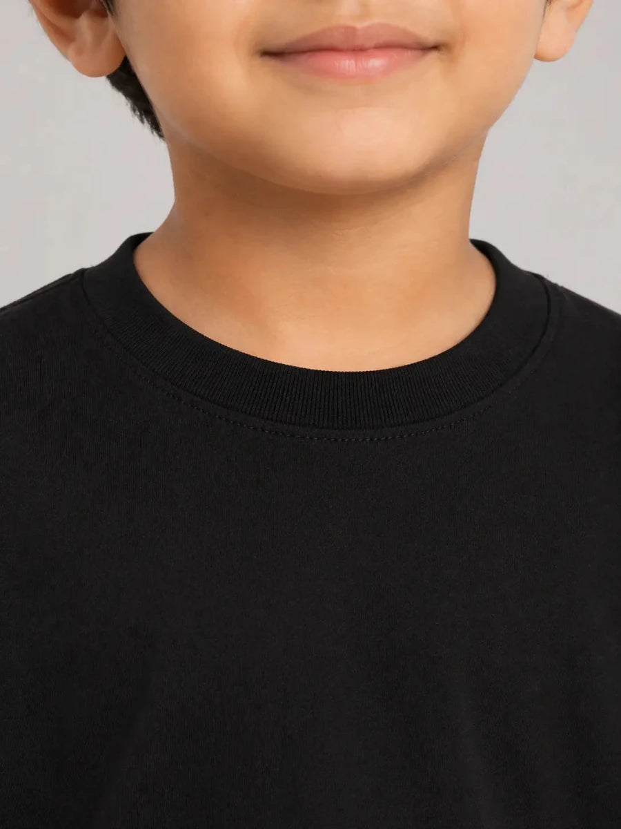 Boys Everyday T-shirt: Black - Shop For Asha