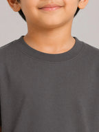 Boys Everyday T-shirt: Grey - Shop For Asha