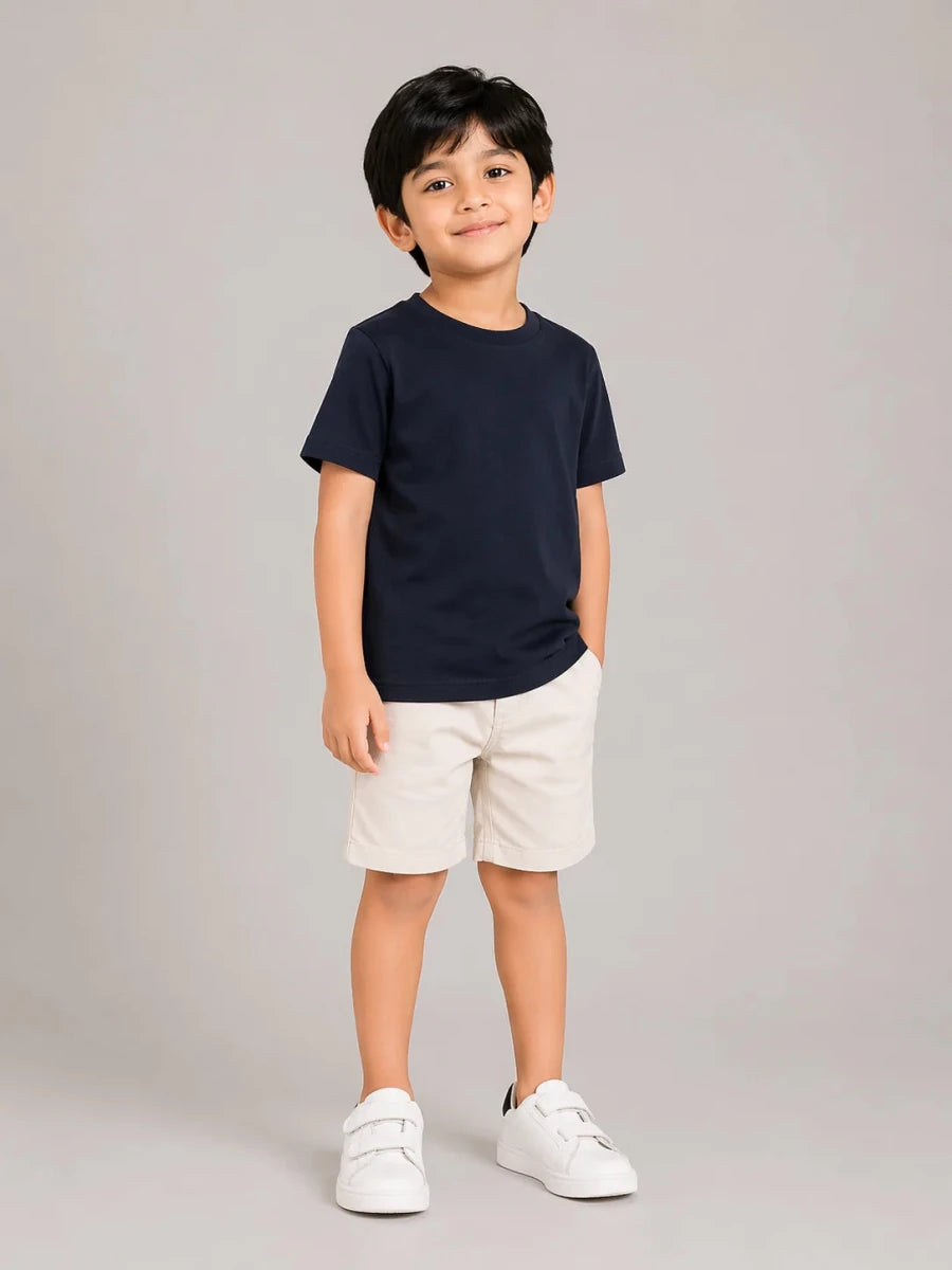 Boys Everyday T-shirt: Navy - Shop For Asha