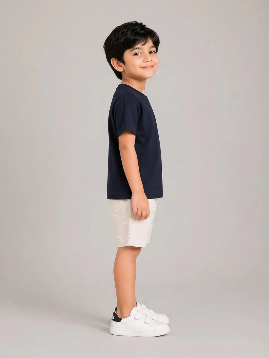 Boys Everyday T-shirt: Navy - Shop For Asha