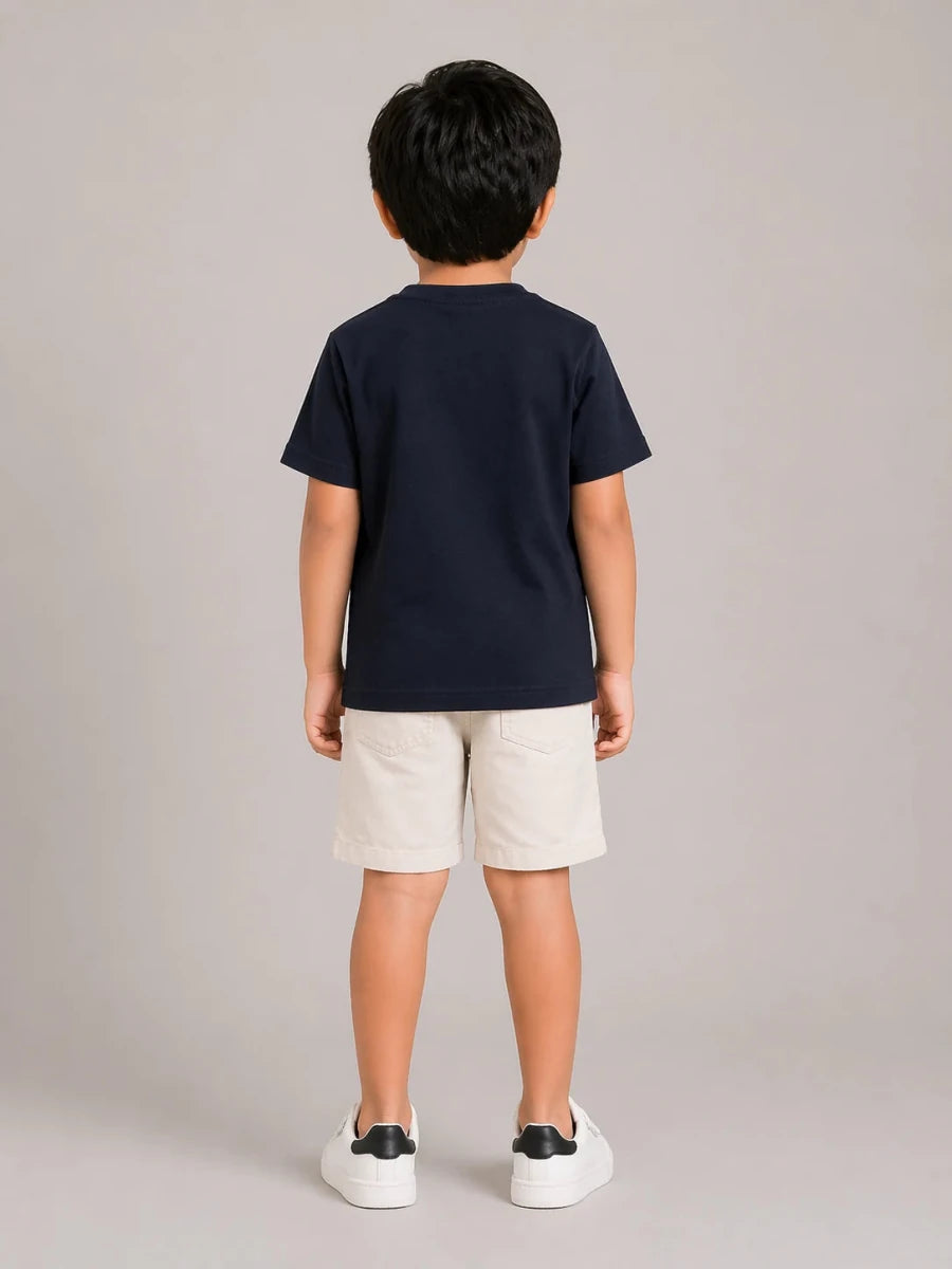 Boys Everyday T-shirt: Navy - Shop For Asha