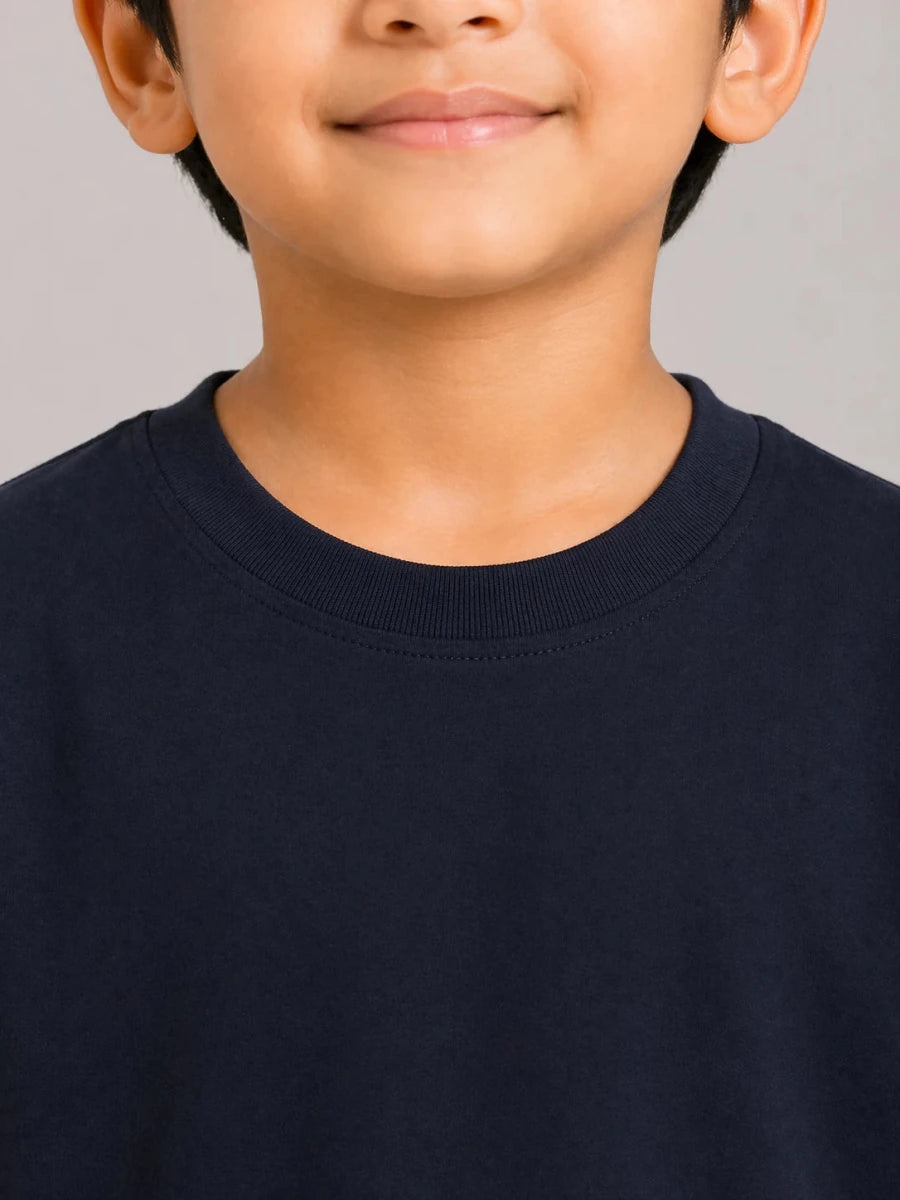 Boys Everyday T-shirt: Navy - Shop For Asha