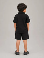 Boys Polo T-shirt: Black - Shop For Asha