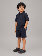 Boys Polo T-shirt: Navy - Shop For Asha