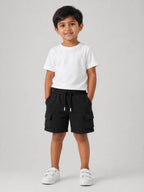 Boys Shorts: Black - Shop For Asha