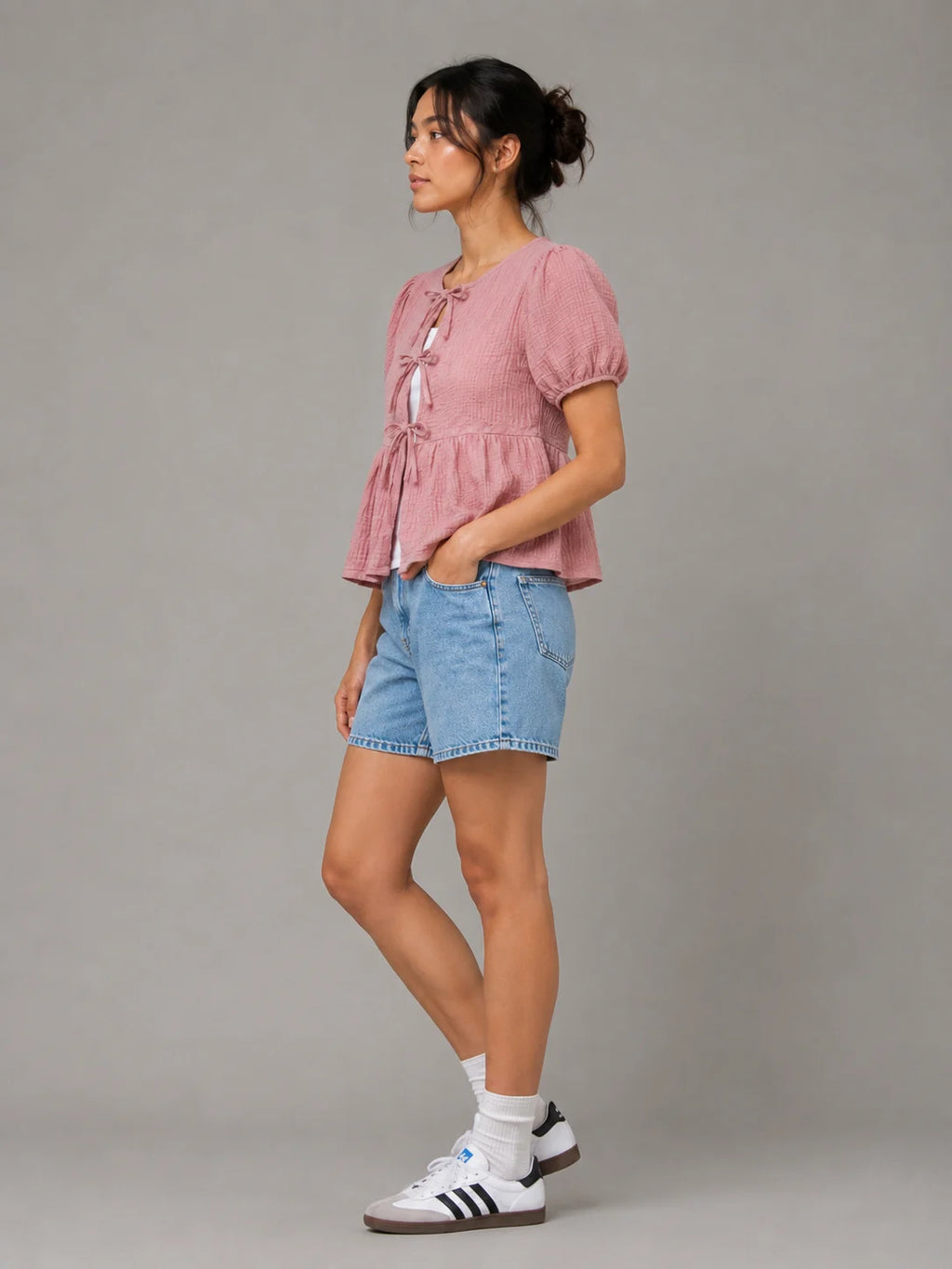 The Knot Top: pink