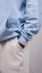 Cloud Grey Regular Fit Shorts - Shop For Asha