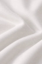 Coconut White Crew Neck T-Shirt - Shop For Asha
