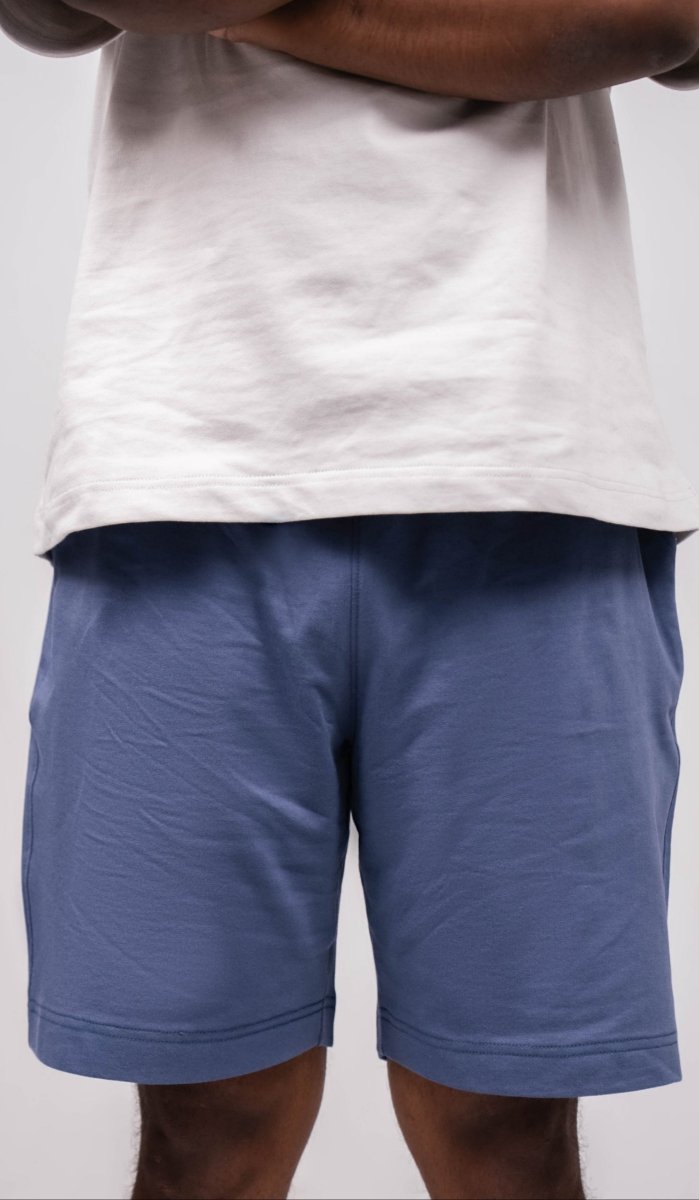 Crown Blue Regular Fit Shorts - Shop For Asha