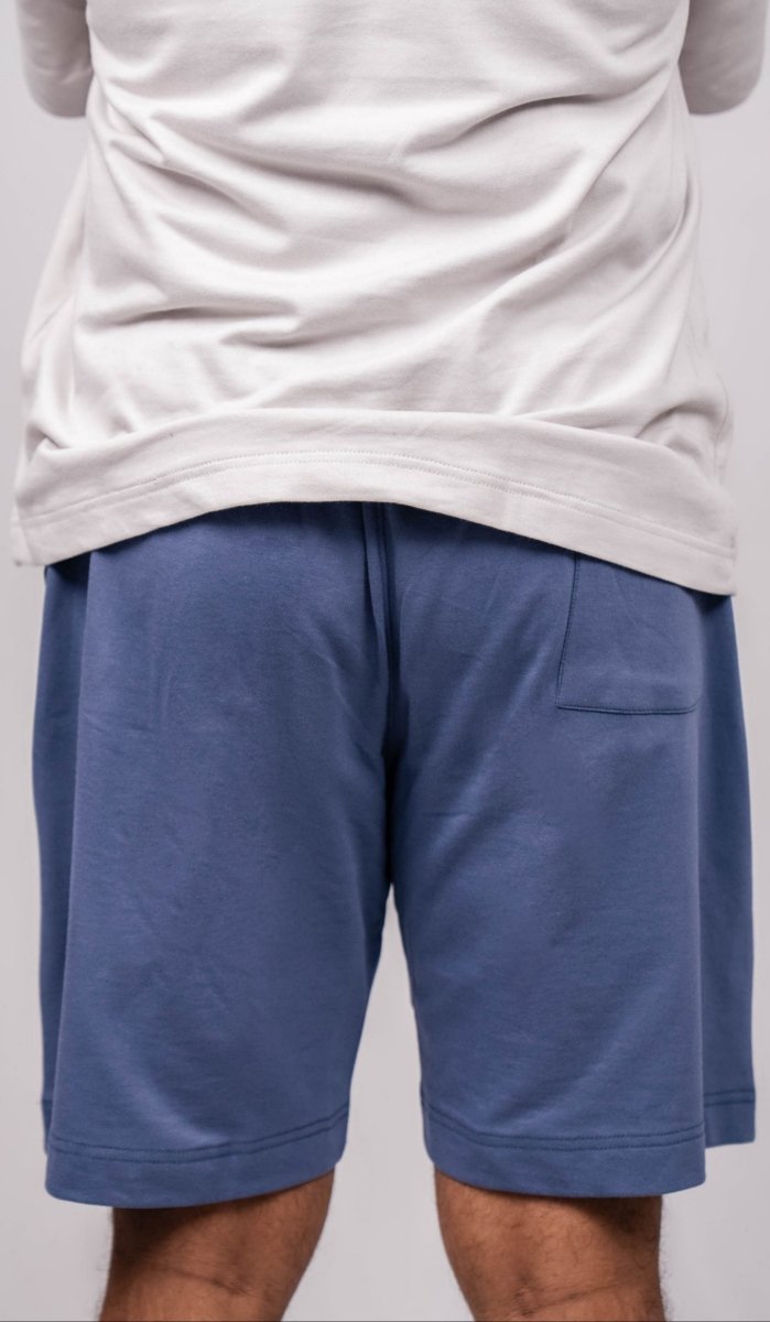 Crown Blue Regular Fit Shorts - Shop For Asha