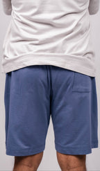 Crown Blue Regular Fit Shorts - Shop For Asha