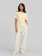 Butter Yellow Crew Neck T-Shirt